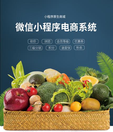 福州微信小程序开发定制公众号开发社区团购商城源码蔬菜零售系统